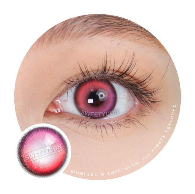 Sweety Neon Pink (1 lens/pack)-Colored Contacts-UNIQSO EU
