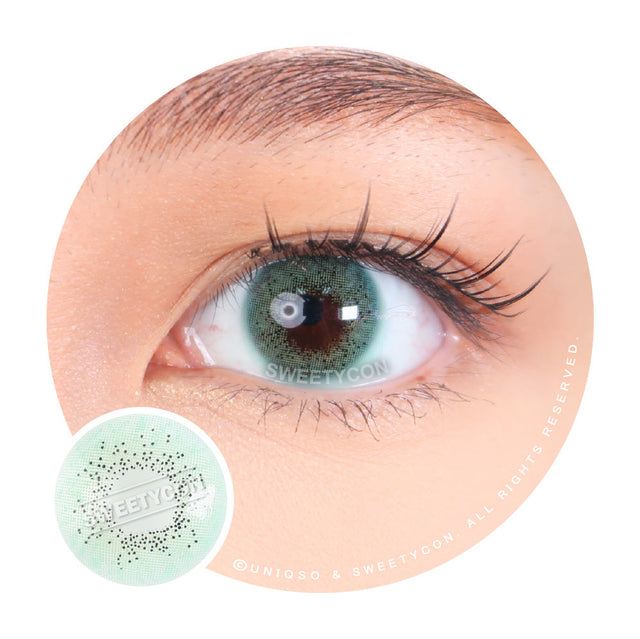 Sweety Ocean Blue Green (1 lens/pack)-Colored Contacts-UNIQSO EU