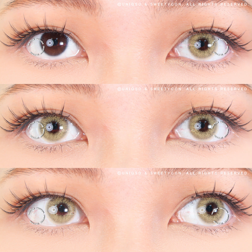 Sweety Ocean Brown (1 lens/pack)-Colored Contacts-UNIQSO EU