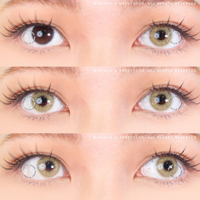 Sweety Ocean Brown (1 lens/pack)-Colored Contacts-UNIQSO EU