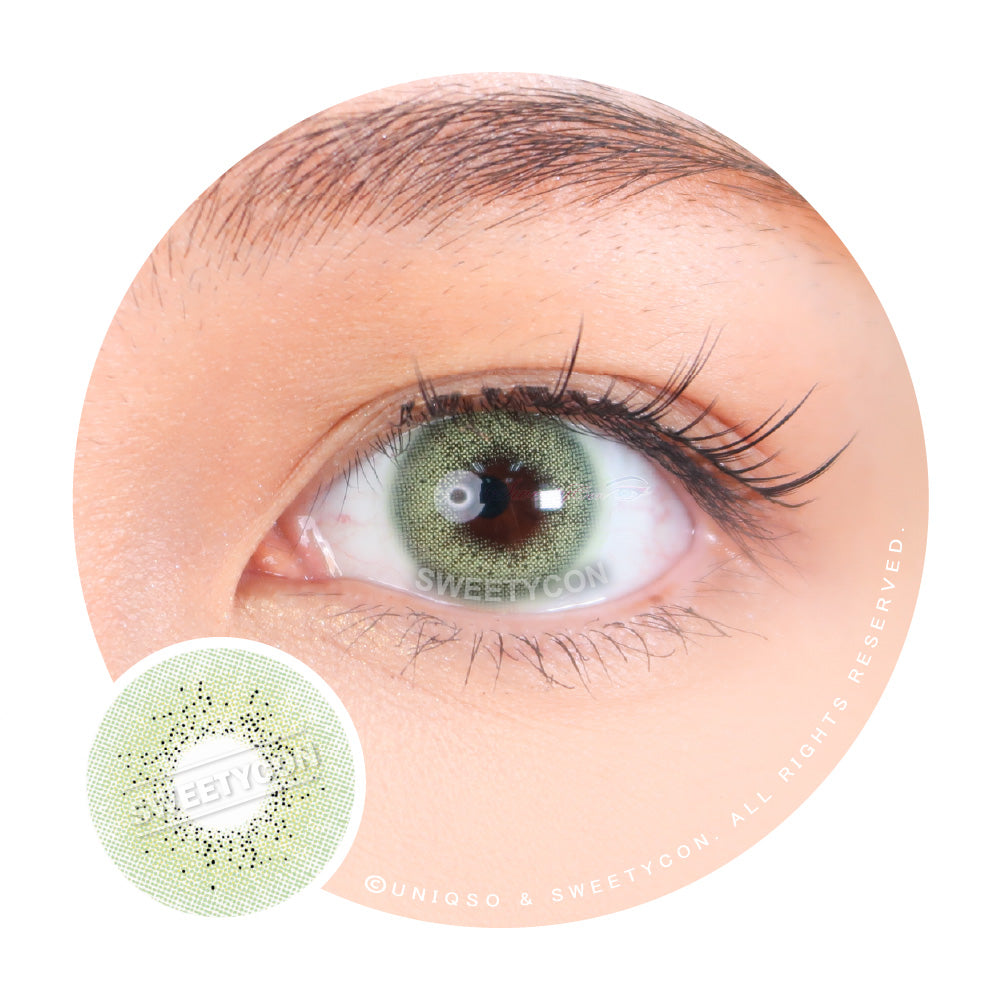 Sweety Ocean Green (1 lens/pack)-Colored Contacts-UNIQSO EU