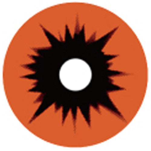 Sweety Orange Black Sclera Contacts (1 lens/pack)-Sclera Contacts-UNIQSO EU