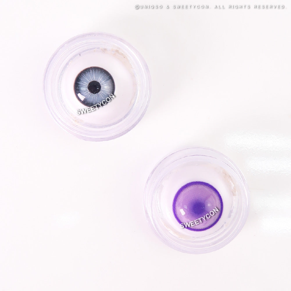Sweety Paradise Violet (1 lens/pack)-Colored Contacts-UNIQSO EU