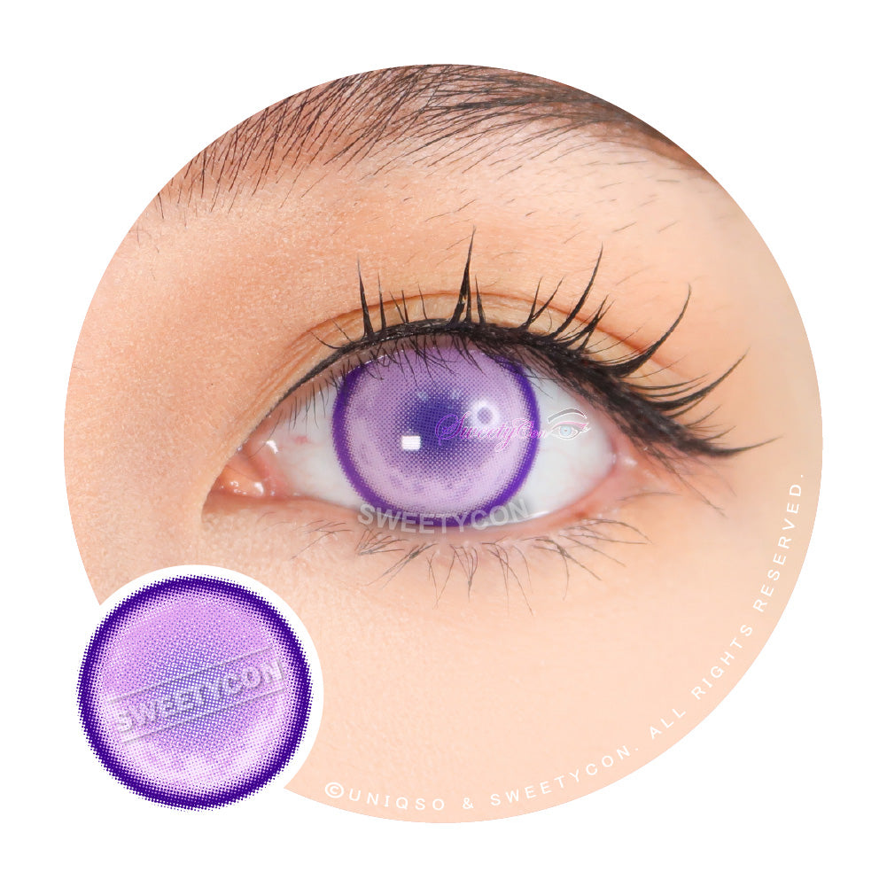 Sweety Paradise Violet (1 lens/pack)-Colored Contacts-UNIQSO EU