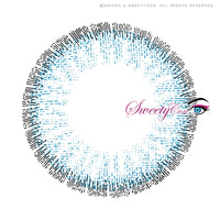Sweety Pomelo Blue (1 lens/pack)-Colored Contacts-UNIQSO EU