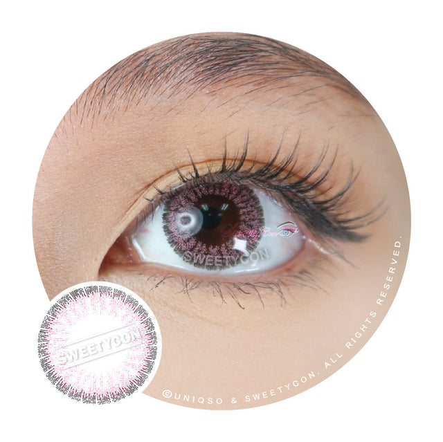 Sweety Pomelo Pink (1 lens/pack)-Colored Contacts-UNIQSO EU