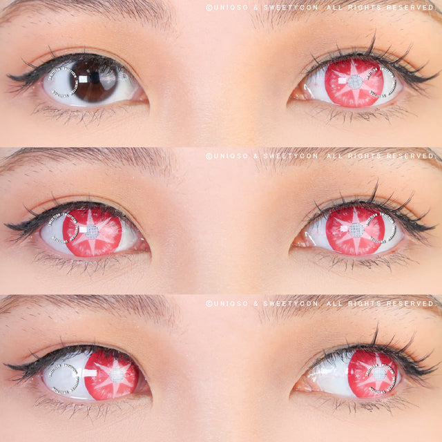 Sweety Pop Star Pink (1 lens/pack)-Colored Contacts-UNIQSO EU