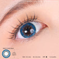 Sweety Poppy Blue (1 lens/pack)-Colored Contacts-UNIQSO EU
