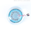 Sweety Poppy Blue (1 lens/pack)-Colored Contacts-UNIQSO EU