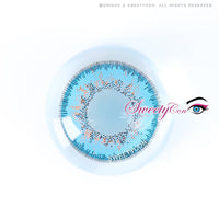 Sweety Poppy Blue (1 lens/pack)-Colored Contacts-UNIQSO EU
