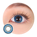 Sweety Poppy Blue (1 lens/pack)-Colored Contacts-UNIQSO EU