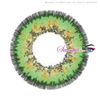 Sweety Poppy Green (1 lens/pack)-Colored Contacts-UNIQSO EU