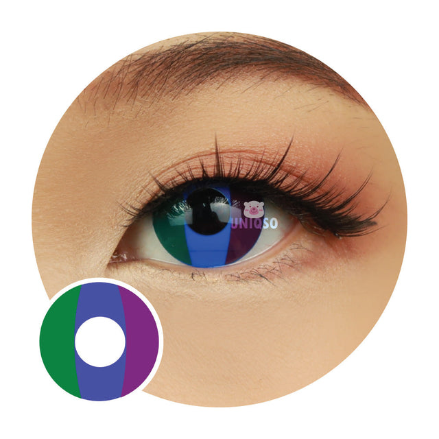 Sweety Pride Blue (1 lens/pack)-Colored Contacts-UNIQSO EU