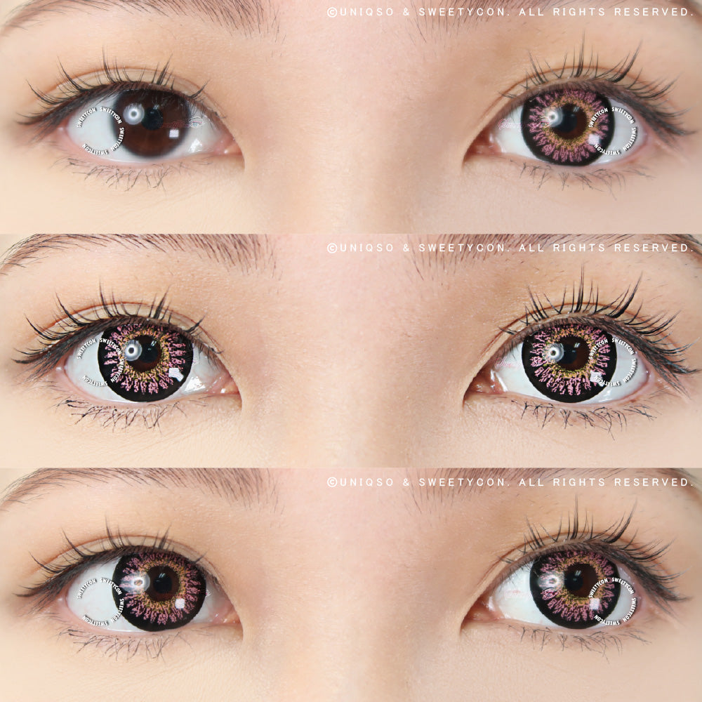 Sweety Princess Mimina Pink (1 lens/pack)-Colored Contacts-UNIQSO EU