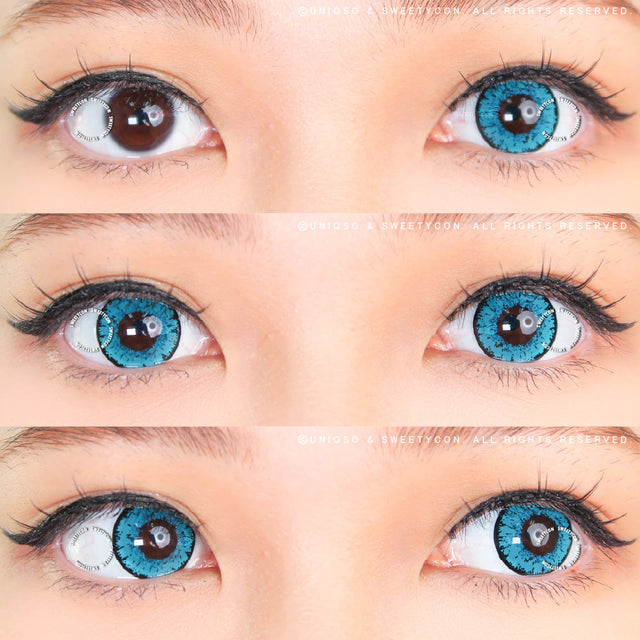 Sweety Queen Blue Green (1 lens/pack)-Colored Contacts-UNIQSO EU