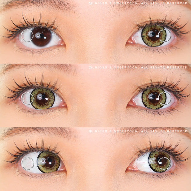 Sweety Queen Brown (1 lens/pack)-Colored Contacts-UNIQSO EU