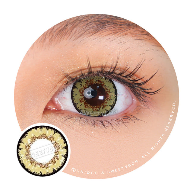 Sweety Queen Brown (1 lens/pack)-Colored Contacts-UNIQSO EU
