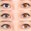 Sweety Queen Light Brown (1 lens/pack)-Colored Contacts-UNIQSO EU