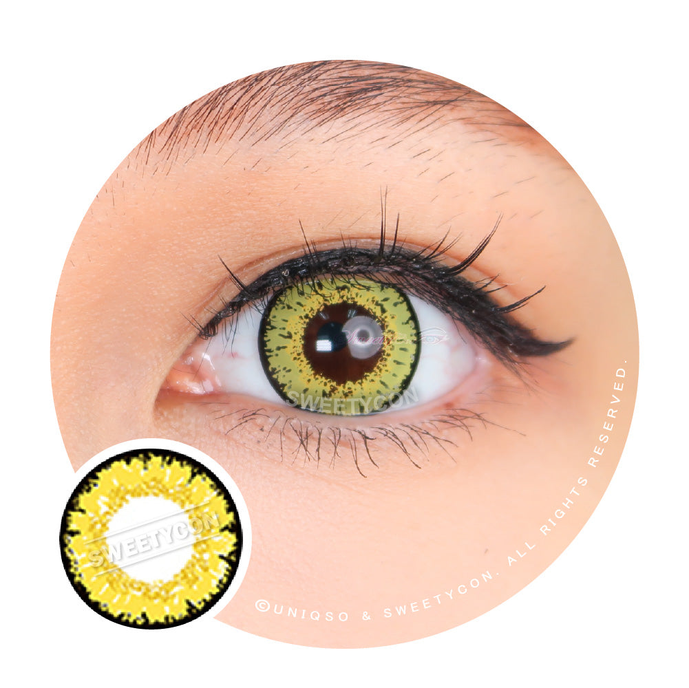 Sweety Queen Light Yellow (1 lens/pack)-Colored Contacts-UNIQSO EU