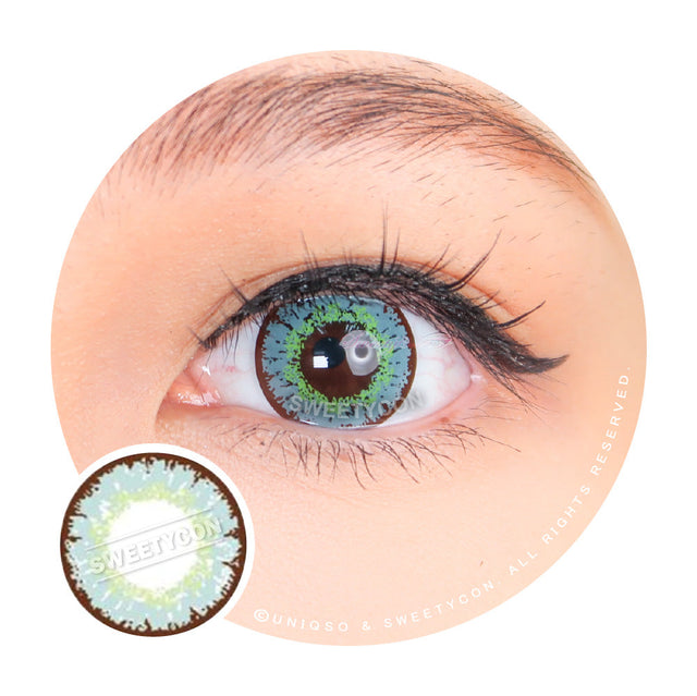 Sweety Queen Pearl Blue (1 lens/pack)-Colored Contacts-UNIQSO EU