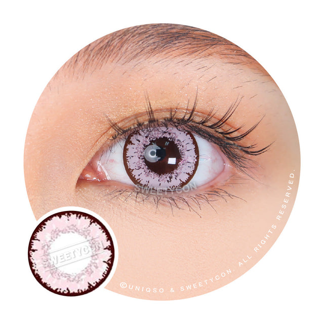 Sweety Queen Pearl Pink (1 lens/pack)-Colored Contacts-UNIQSO EU