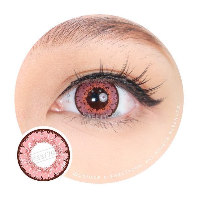 Sweety Queen Pink (1 lens/pack)-Colored Contacts-UNIQSO EU
