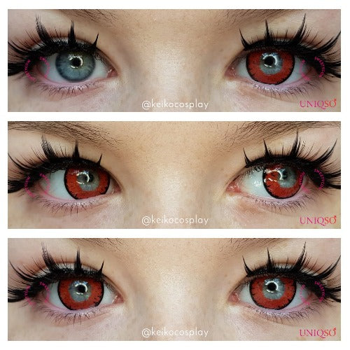 Sweety Queen Wine Red (1 lens/pack)-Colored Contacts-UNIQSO EU