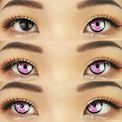 Sweety Real Anime Violet (1 lens/pack)-Colored Contacts-UNIQSO EU