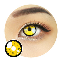 Sweety Real Anime Yellow (1 lens/pack)-Colored Contacts-UNIQSO EU