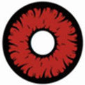 Sweety Red Sclera Contacts Angry Wolf (1 lens/pack)-Sclera Contacts-UNIQSO EU