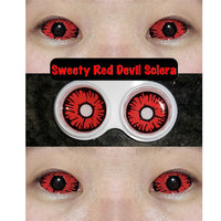 Sweety Red Sclera Contacts Devil Sclera (1 lens/pack)-Sclera Contacts-UNIQSO EU