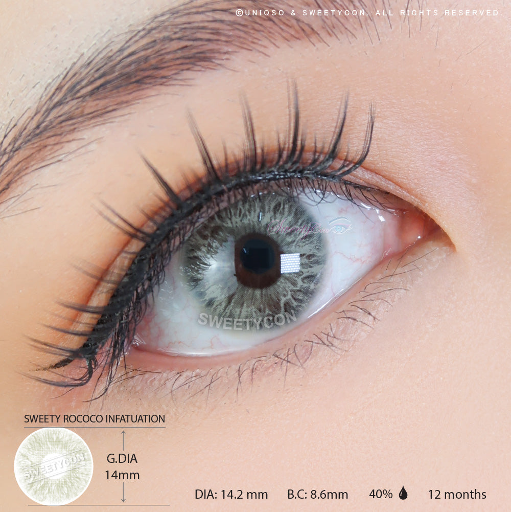Sweety Rococo Infatuation (1 lens/pack)-Colored Contacts-UNIQSO EU