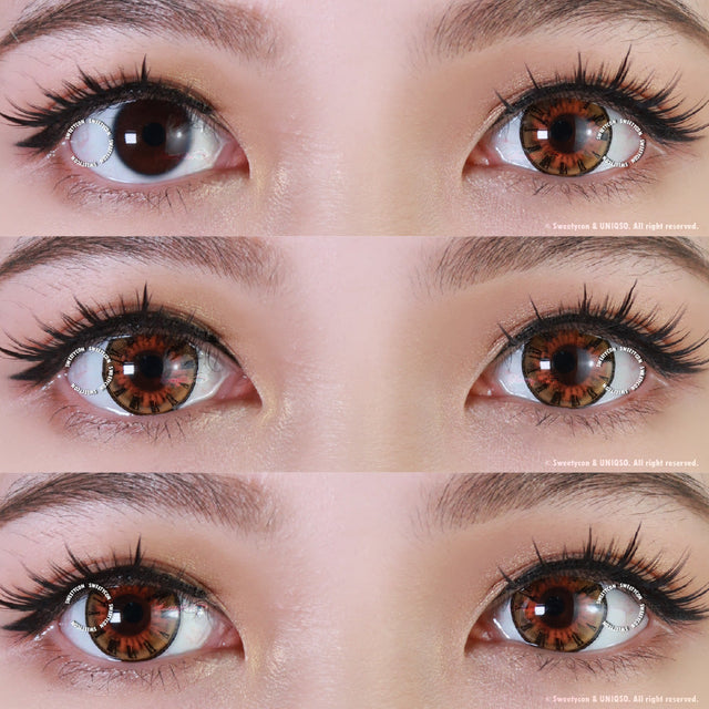Sweety Roman Clock - With Prescription (1 lens/pack)-Colored Contacts-UNIQSO EU