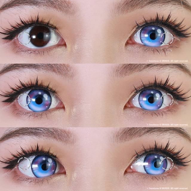 Sweety Sailor Blue Violet (1 lens/pack)-Colored Contacts-UNIQSO EU