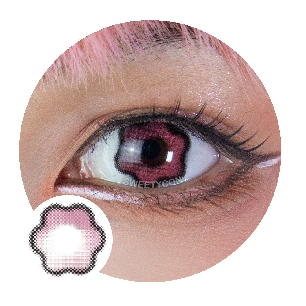 Sweety Sakura Pink (1 lens/pack)-Colored Contacts-UNIQSO EU