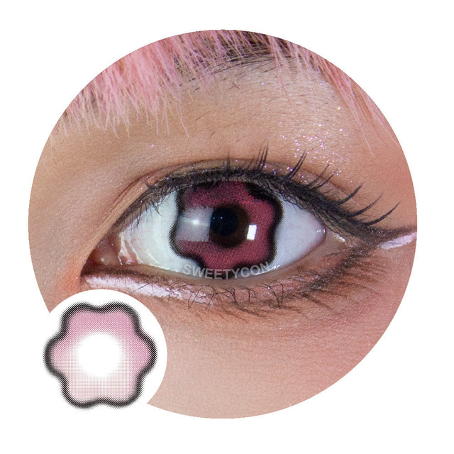 Sweety Sakura Pink (1 lens/pack)-Colored Contacts-UNIQSO EU