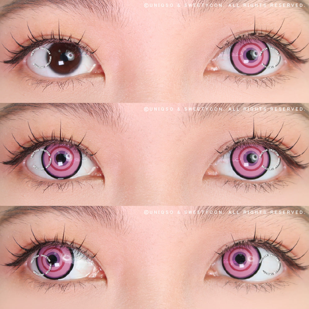 Sweety Sakuya Purple Rings (1 lens/pack)-Colored Contacts-UNIQSO EU