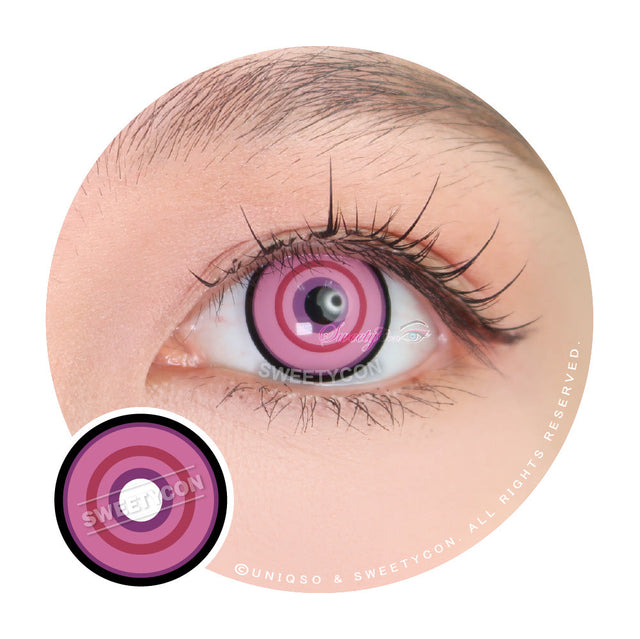 Sweety Sakuya Purple Rings (1 lens/pack)-Colored Contacts-UNIQSO EU