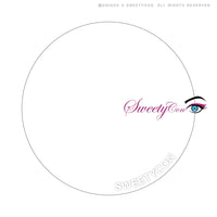 Sweety Sclera 22mm UV White Blind (1 lens/pack)-Colored Contacts-UNIQSO EU
