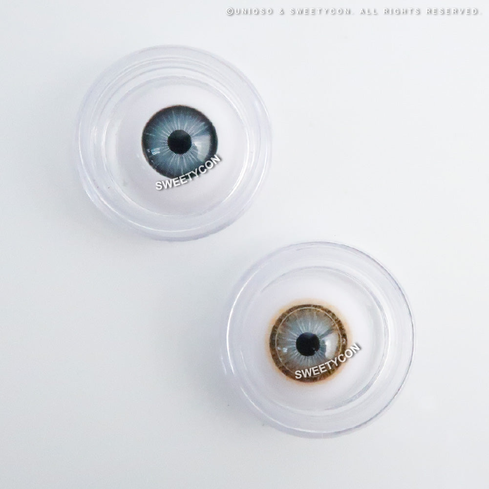 Sweety Shine Smile Brown (1 lens/pack)-Colored Contacts-UNIQSO EU