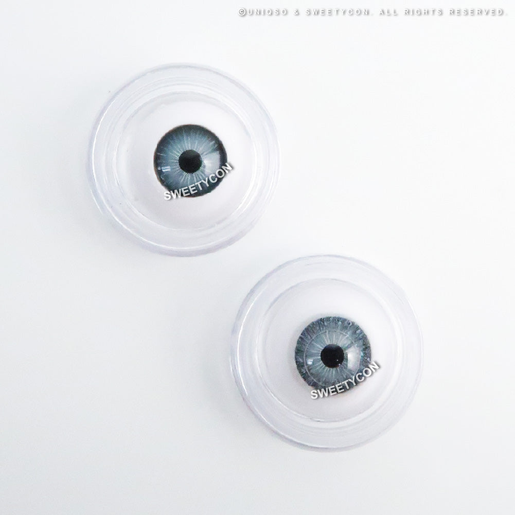 Sweety Shine Smile Grey (1 lens/pack)-Colored Contacts-UNIQSO EU
