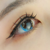Sweety Shining Stars Blue (1 lens/pack)-Colored Contacts-UNIQSO EU