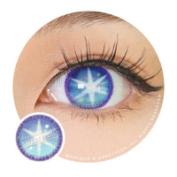 Sweety Star Idol Blue (1 lens/pack)-Colored Contacts-UNIQSO EU