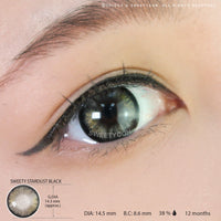 Sweety Stardust Black (1 lens/pack)-Colored Contacts-UNIQSO EU