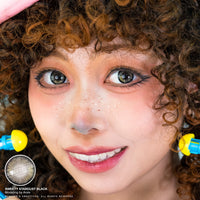 Sweety Stardust Black (1 lens/pack)-Colored Contacts-UNIQSO EU