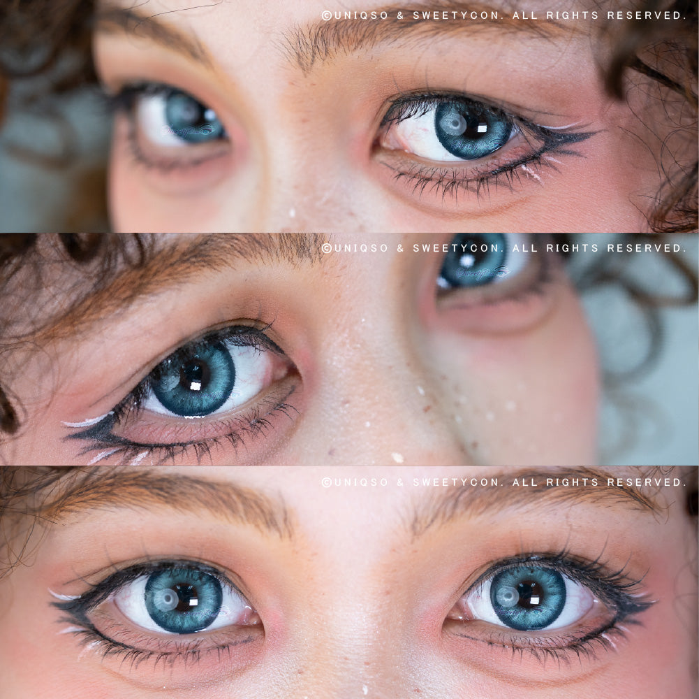 Sweety Stardust Blue (1 lens/pack)-Colored Contacts-UNIQSO EU