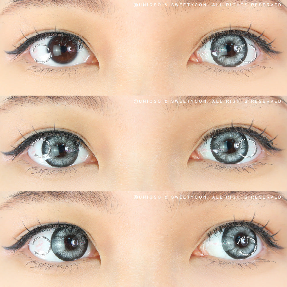 Sweety Stardust Gray (1 lens/pack)-Colored Contacts-UNIQSO EU