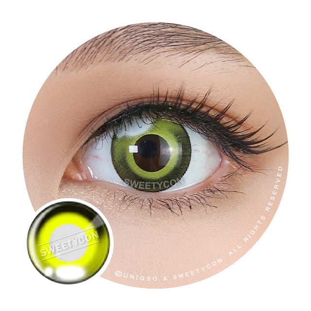 Sweety Stellar Yellow (1 lens/pack)-Colored Contacts-UNIQSO EU