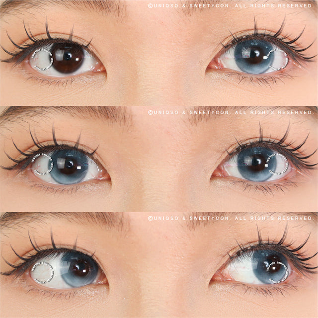 Sweety Venus Kiss Blue (1 lens/pack)-Colored Contacts-UNIQSO