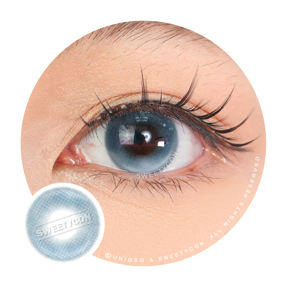 Sweety Venus Kiss Blue (1 lens/pack)-Colored Contacts-UNIQSO